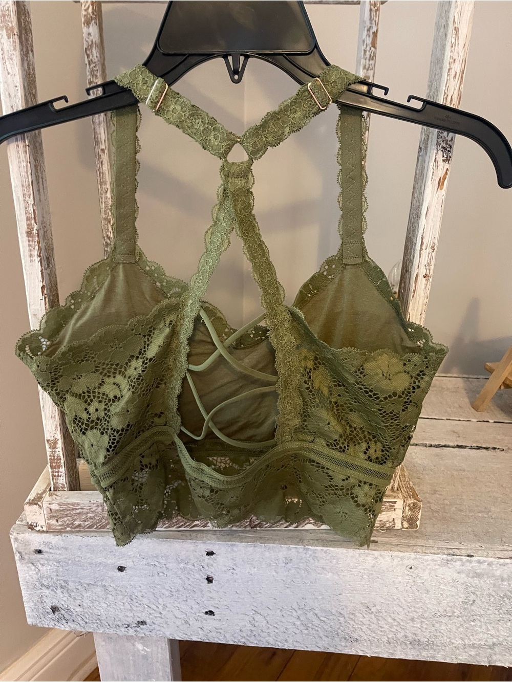 Jady K Lace Bralette with Strappy Back - Picture 2 of 7